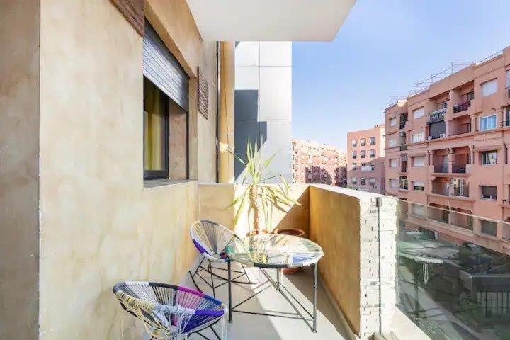 Appartement Marrakech Gueliz Marraquexe Exterior foto